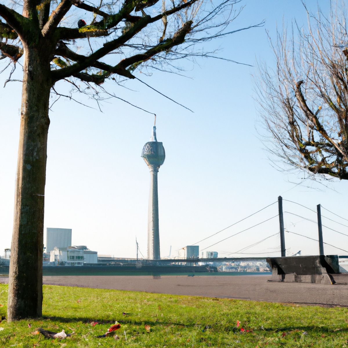 Düsseldorfs Rheinuferpromenade: Treffpunkt und Lebensader der Stadt.